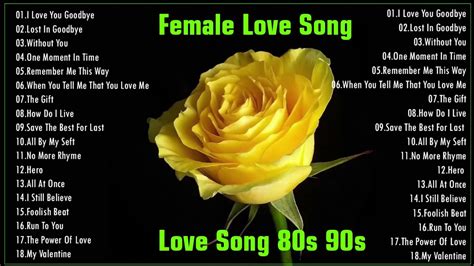 best love songs in 80s|female love songs 80s.